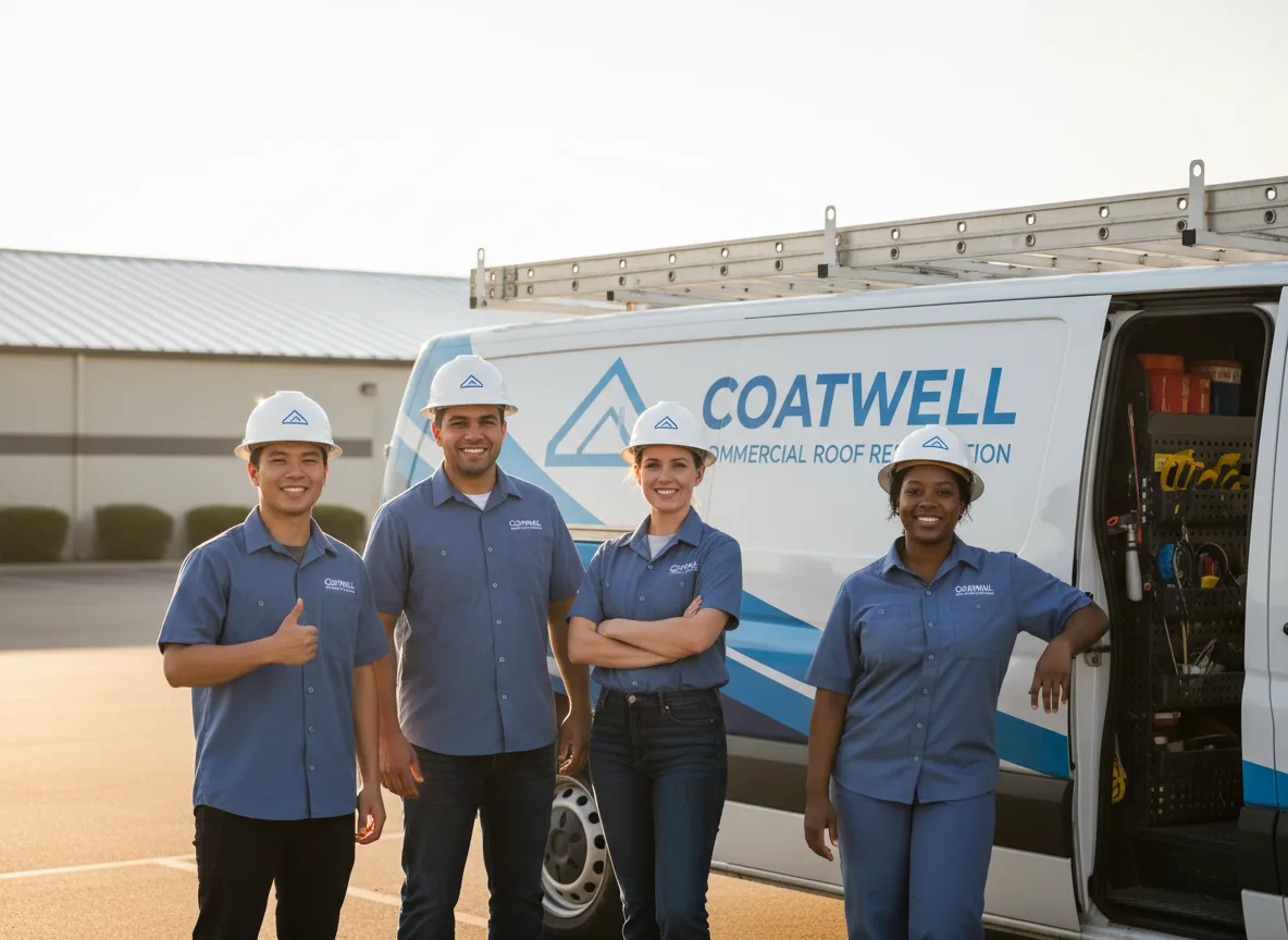 Commercial roof coating company in Darrow, LA